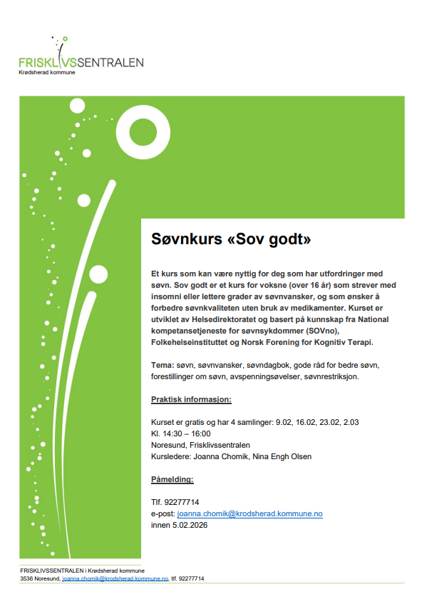 Informasjonsplakat - Klikk for stort bilde